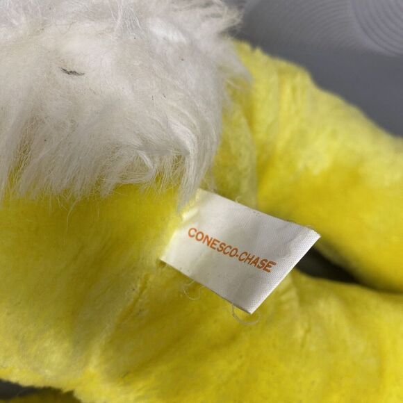 Conesco-Chase Yellow Rabbit Plush Hugging Bunny Mom Dad Baby 20"‎ Korea Vintage - Picture 9 of 10